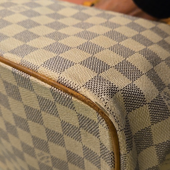 Louis Vuitton Damier Azure Saleya MM Tote - Picture 6 of 12
